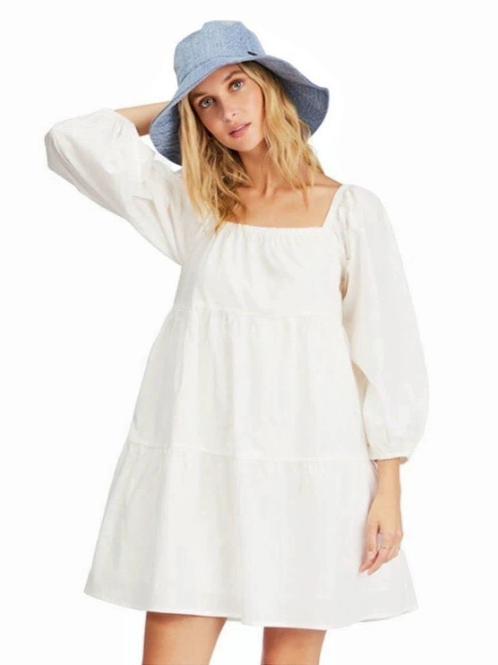 Billabong Love Crush White Mini Dress Size Medium NWT